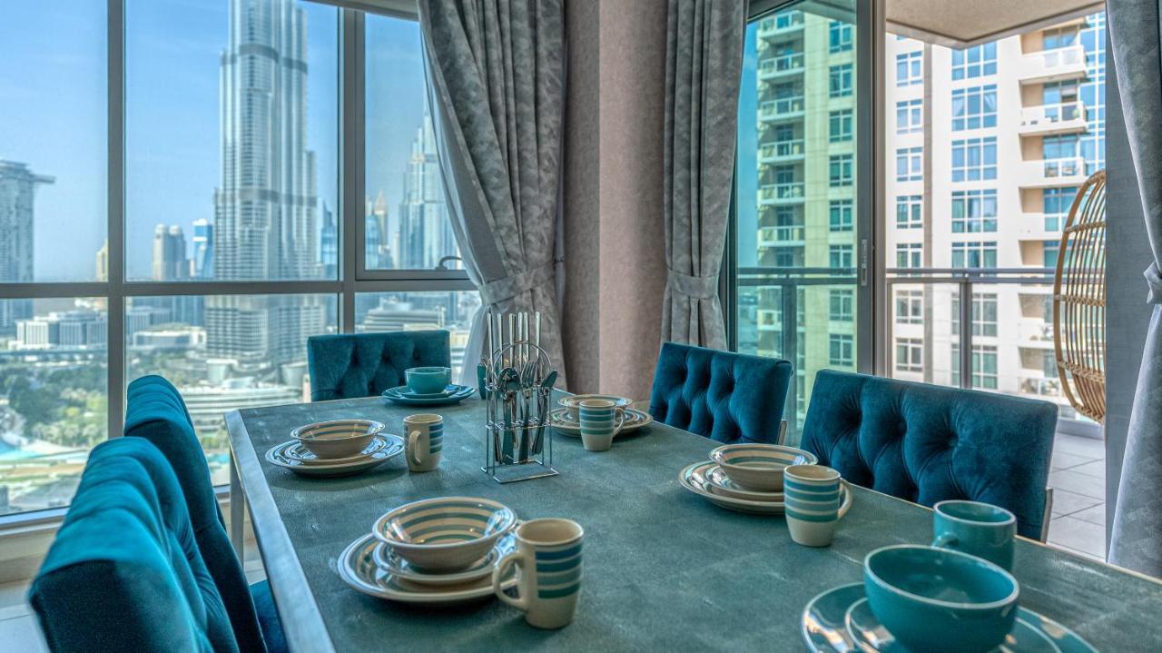 Bellavista - 2Br At The Residences Downtown Boulevard Full Burj Khalifa And Fountain View 迪拜 外观 照片