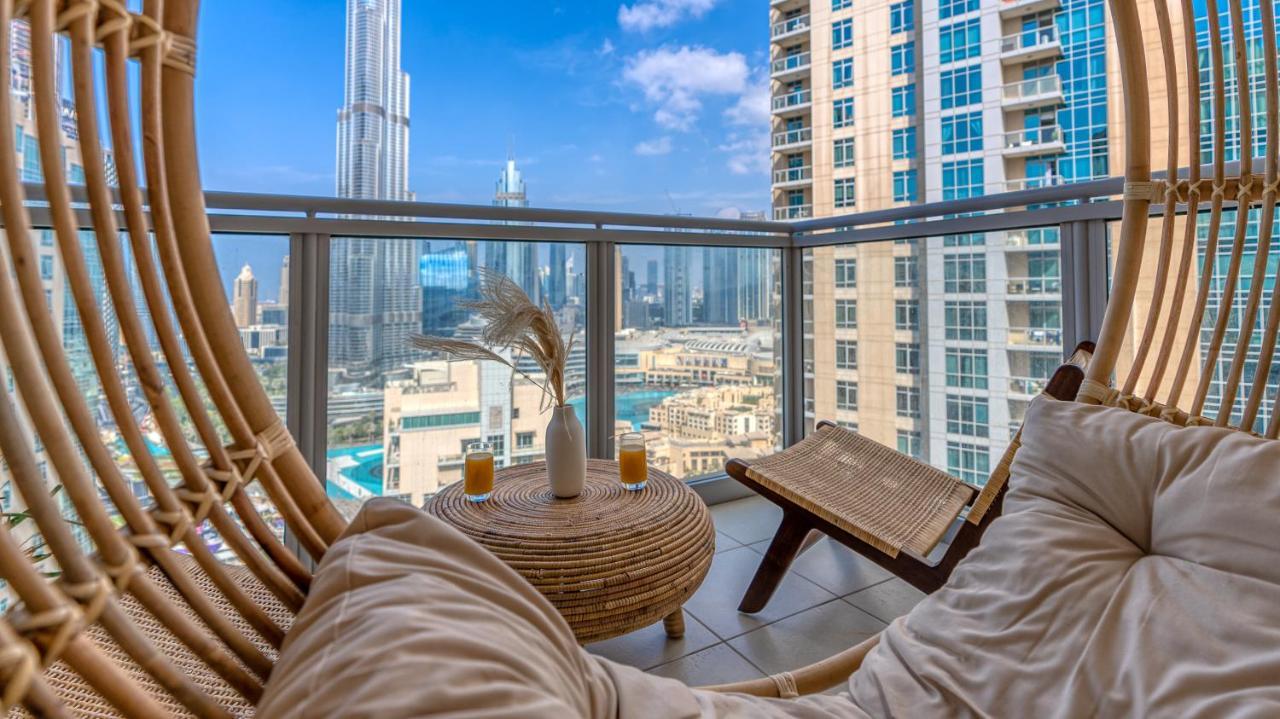 Bellavista - 2Br At The Residences Downtown Boulevard Full Burj Khalifa And Fountain View 迪拜 外观 照片