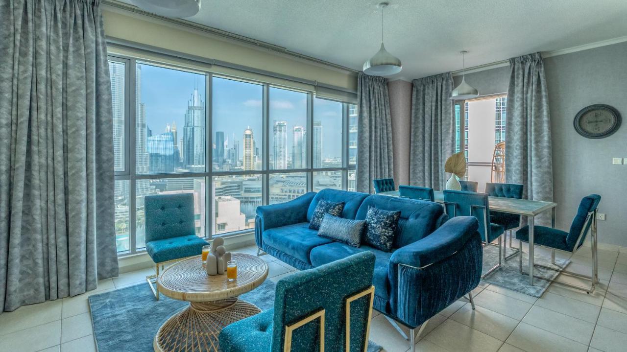 Bellavista - 2Br At The Residences Downtown Boulevard Full Burj Khalifa And Fountain View 迪拜 外观 照片