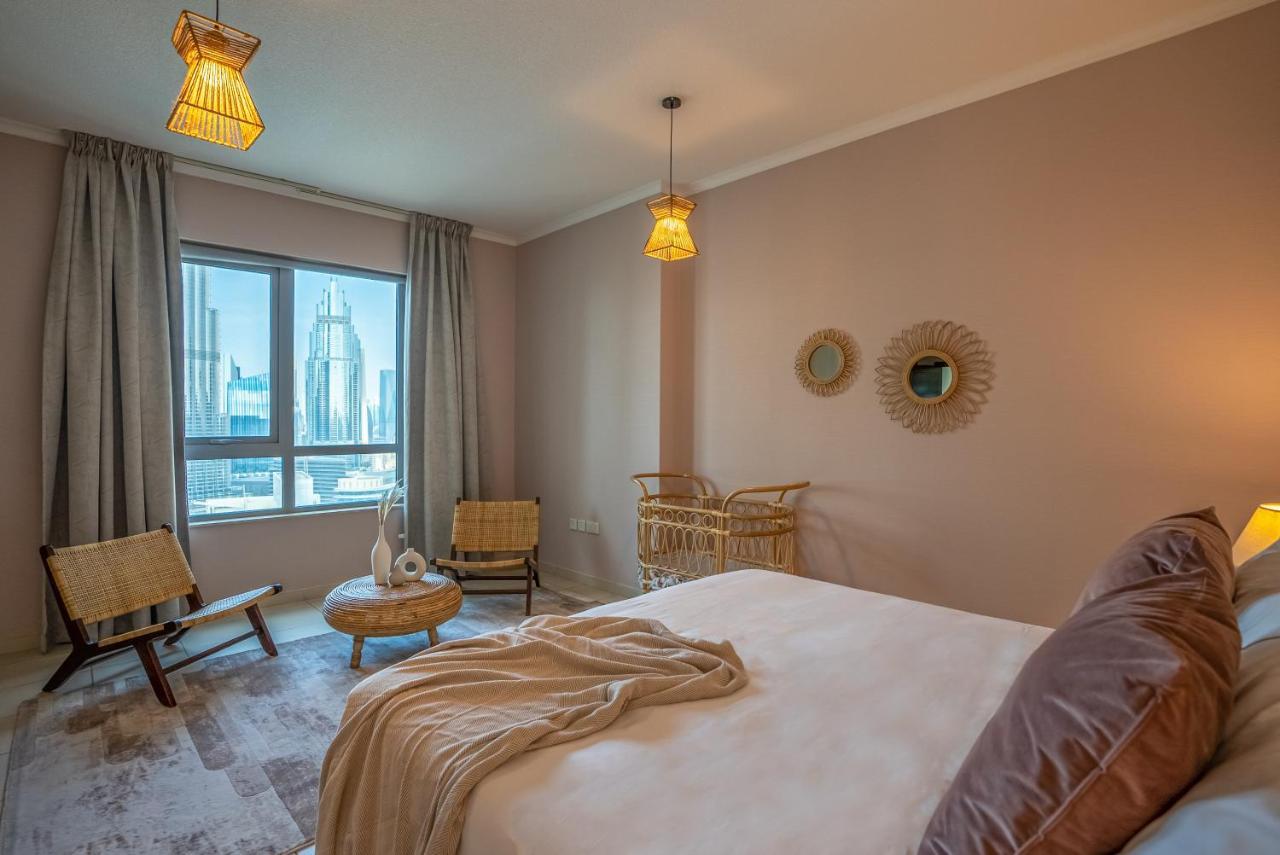 Bellavista - 2Br At The Residences Downtown Boulevard Full Burj Khalifa And Fountain View 迪拜 外观 照片
