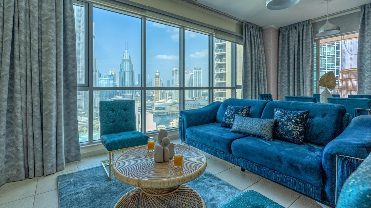 Bellavista - 2Br At The Residences Downtown Boulevard Full Burj Khalifa And Fountain View 迪拜 外观 照片