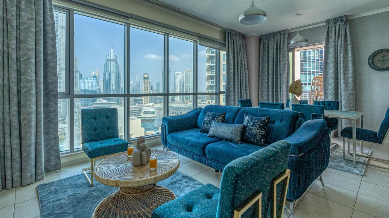 Bellavista - 2Br At The Residences Downtown Boulevard Full Burj Khalifa And Fountain View 迪拜 外观 照片